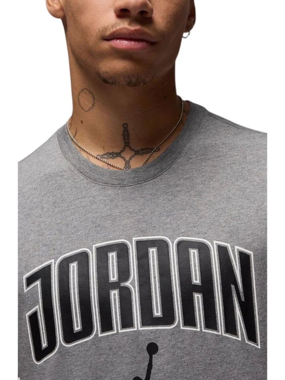Men's Jordan City T-Shirt Gray HQ0009-091 Size M NEW WITH TAGS!
